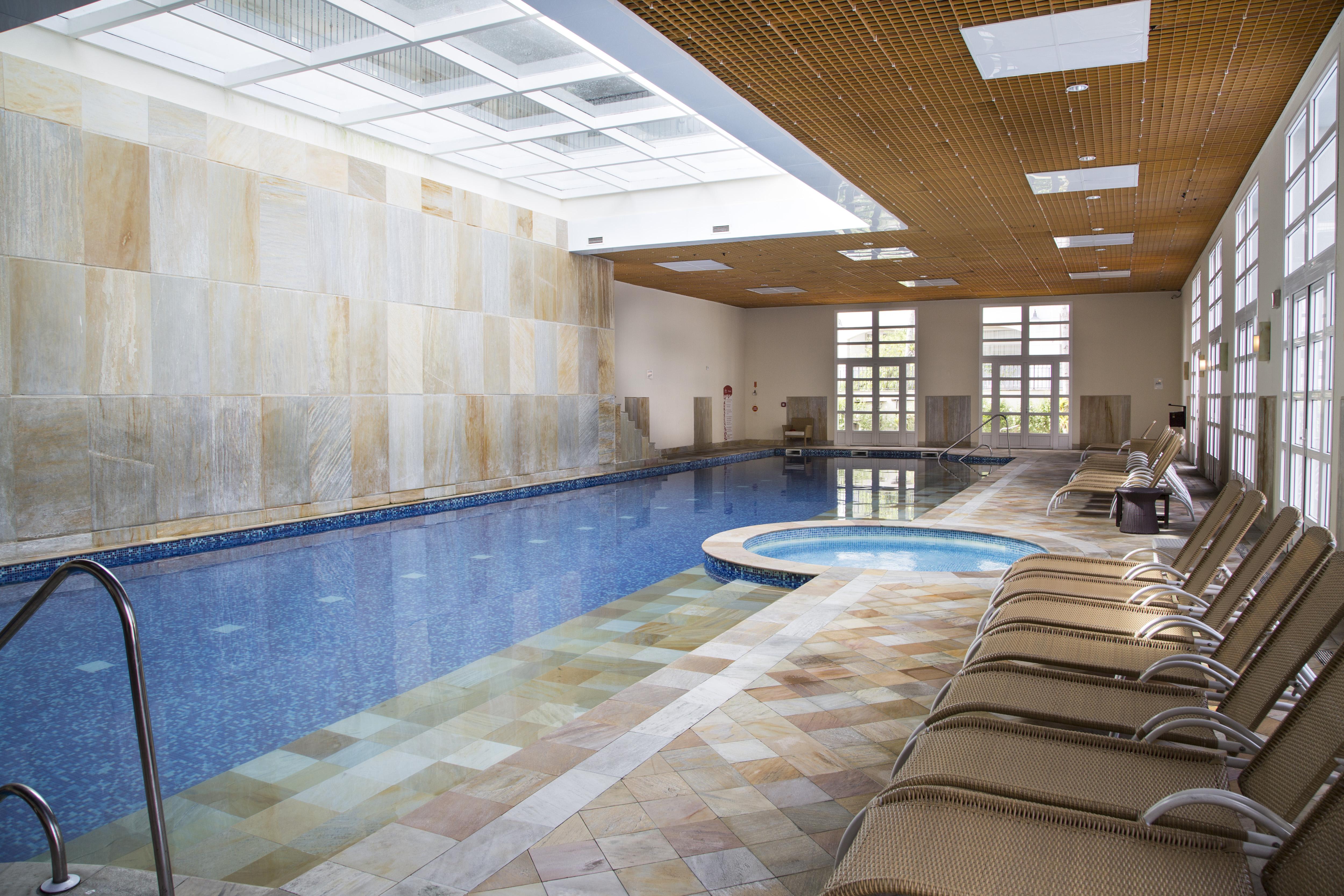 Il Campanario Villaggio Resort - Oficial Florianópolis Zewnętrze zdjęcie The indoor pool at the hotel